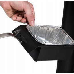 Aliuminio riebalų padėklas granulinėms kepsninėms, 3 vnt.