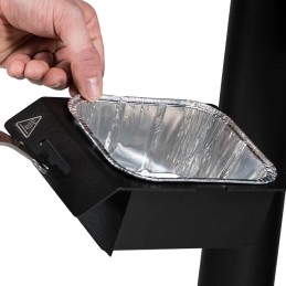 Aliuminio riebalų padėklas granulinėms kepsninėms, 3 vnt.