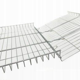 Stačiakampės grilio grotelės mėsai, žuviai, kepsniams, 27x24x2