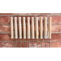 Wo stick focal fork 115 cm nerūdijančio plieno grotelės