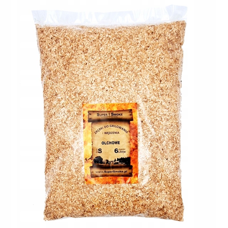 Supersmoke rūkymo traškučiai alksnio dydis: s 6 litrai