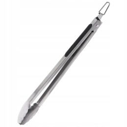 Virtuvinės plieninės grilio žnyplės, 39 cm