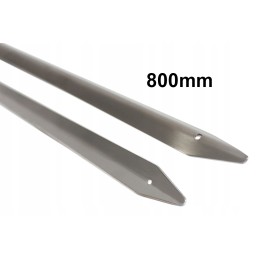 Kastuviniai iešmai nerūdijančio plieno grilio iešmeliai 1x