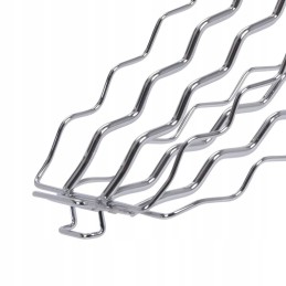 Funkcionalios pailgos grilio grotelės, chromuotos, 53 cm