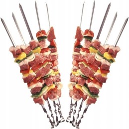 Smeigtukai, šašlykų iešmeliai, 6 vnt.