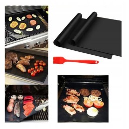 Tefloninio kilimėlio grilinė orkaitės keptuvė 40x33cm - 8 vnt