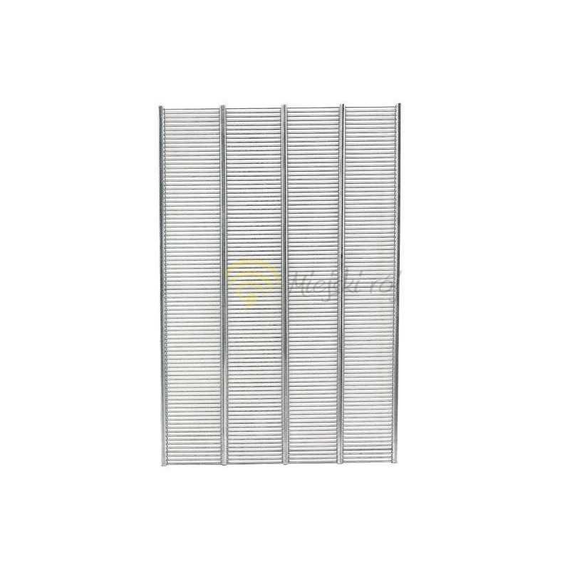 Varšuvos metalinės pertvaros grotelės, prailgintas lygis