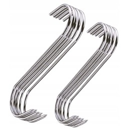 Kabliukai mėsai ir šaltiems mėsos gaminiams rūkyti