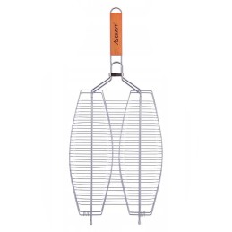 Grilis žuvies, mėsos, kepsnių kepimui 36x25 cm!