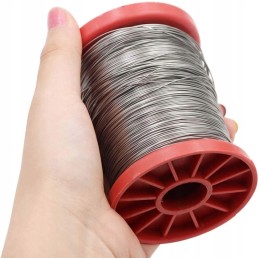 Bitininkystės viela 500 g cinkuota 0,4 mm tvirtumo bičių avilių rėmų žarnoms