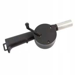 Hand blower for lighting the grill