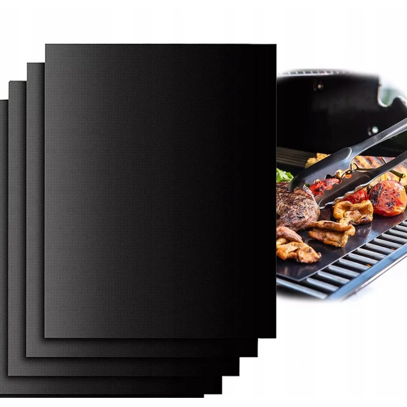 Tefloninis orkaitės kilimėlis griliui, kepimo popierius, 4 vnt