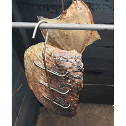 F-303 kabliukas, kabliukai žuvies filė rūkyti, 3 vnt