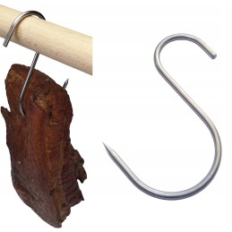 S-411 rūkymo kabliukai 11cm storio fi-4 rūkymui lenkiški ir stallux