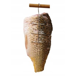 F-303 kabliukas, kabliukai žuvies filė rūkyti, 3 vnt