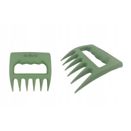 Meškos nagai mėsai, grilio smulkintuvas, peiliai, 2 vnt