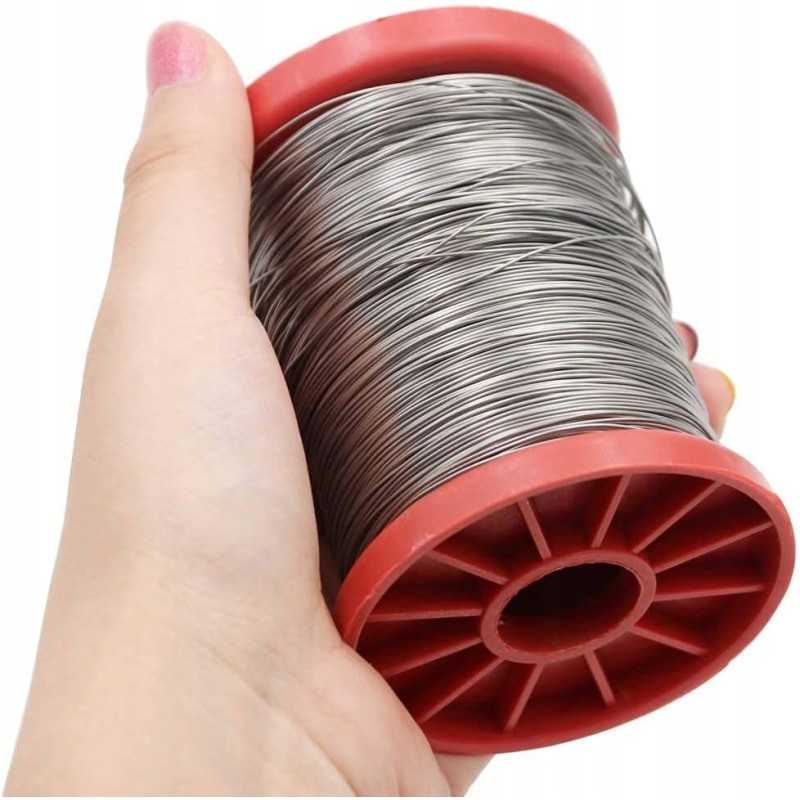 0,4 mm / 250 g nerūdijančio plieno viela