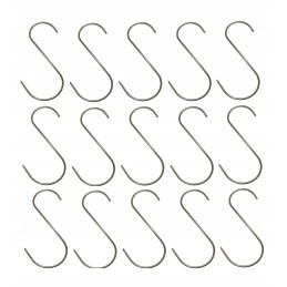Rūkymo kabliukas, 15 vienetų rinkinys S-145, 3mm storio