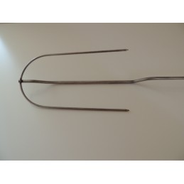 Šakės, lazdos, šakutės, nerūdijančio plieno ugnies lazdos