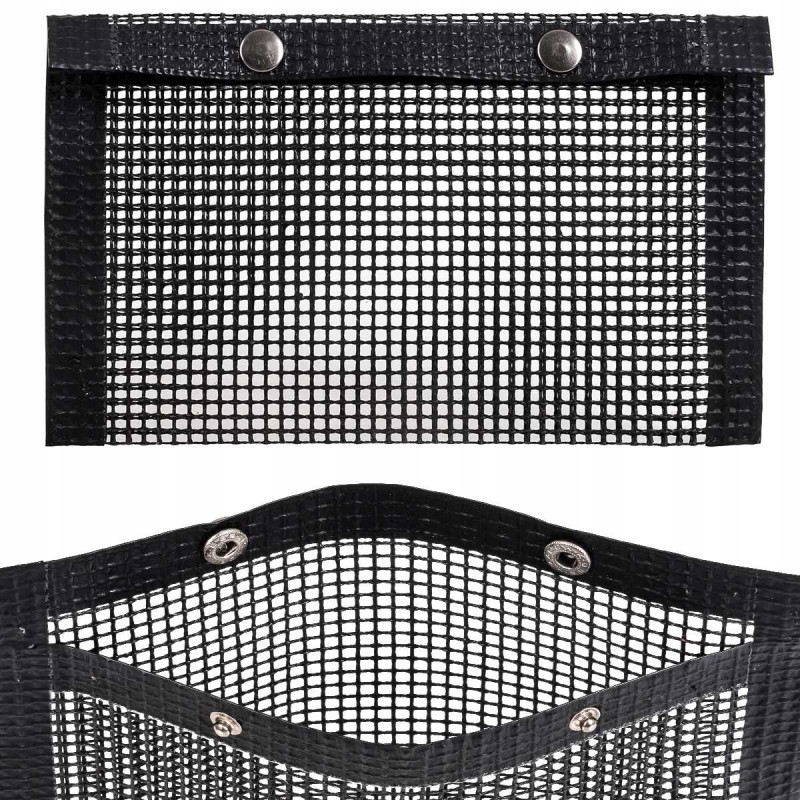 Tinklinis krepšys griliui, grotelės su spaustukais - 1x 24 × 17 cm