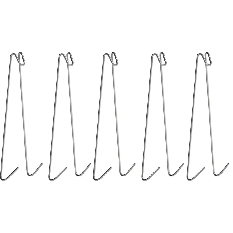 Rūkyklos kabliukai, 5vnt, dvigubas žuvies rūkymas 311303