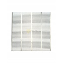 Metalinės pertvaros grotelės iš Didžiosios Lenkijos, 10 rėmų - horizontalios