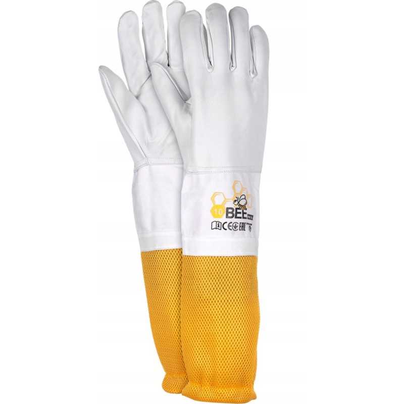 Bitininkystės pirštinės, odinės, dydis. 10 - xl