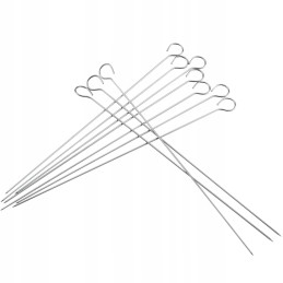 Šašlykų iešmeliai 40 cm 10 vnt. medžiaga