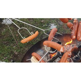 Wz-5/115 židinio šakutė vaikams, kūdikis 115 cm, saugus inox gamintojas