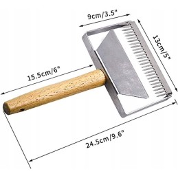 Bičių dangtelio atplėšimo šakutė. bitininkystės įrankis