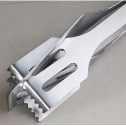 Žnyplės mentele šakutės nerūdijančio plieno grotelių rinkinys