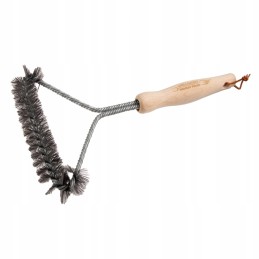 ⭐ šepetys grilio grotelių valymui, stiprus grandiklis ⭐