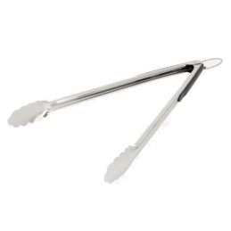 Tvirtas plieninės didelės jeff grilio žnyplės 41cm