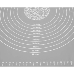 Silikono konditerijos plokštė xxl