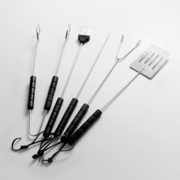 Landmann grilio stalo įrankiai 5 dalių grilio šefas-0102