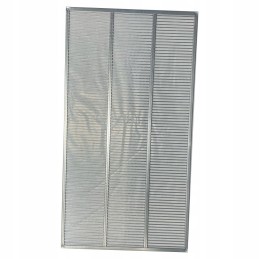 Įprastos Varšuvos pertvarų grotelės su rėmu