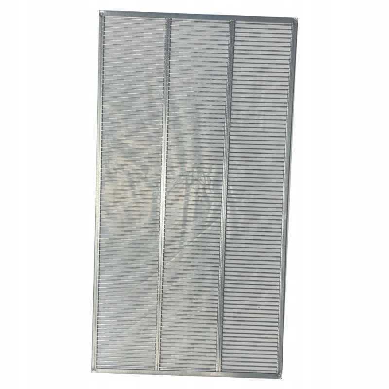 Įprastos Varšuvos pertvarų grotelės su rėmu