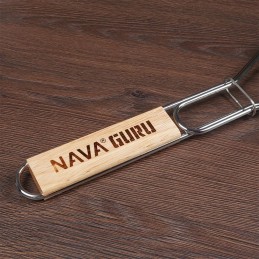 Metalinės bbq guru žuvies grotelės 60x14