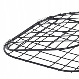 Uždaromos nepridegančios metalinės grotelės mėsainiams/vaggan kepimui