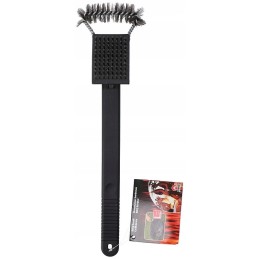 Aukštos kokybės BBQ vielinio šepečio / grotelių valymo įrankis