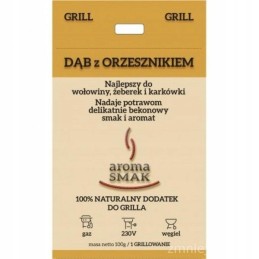 Ąžuolo granulės su hikorio aromatu ir skoniu