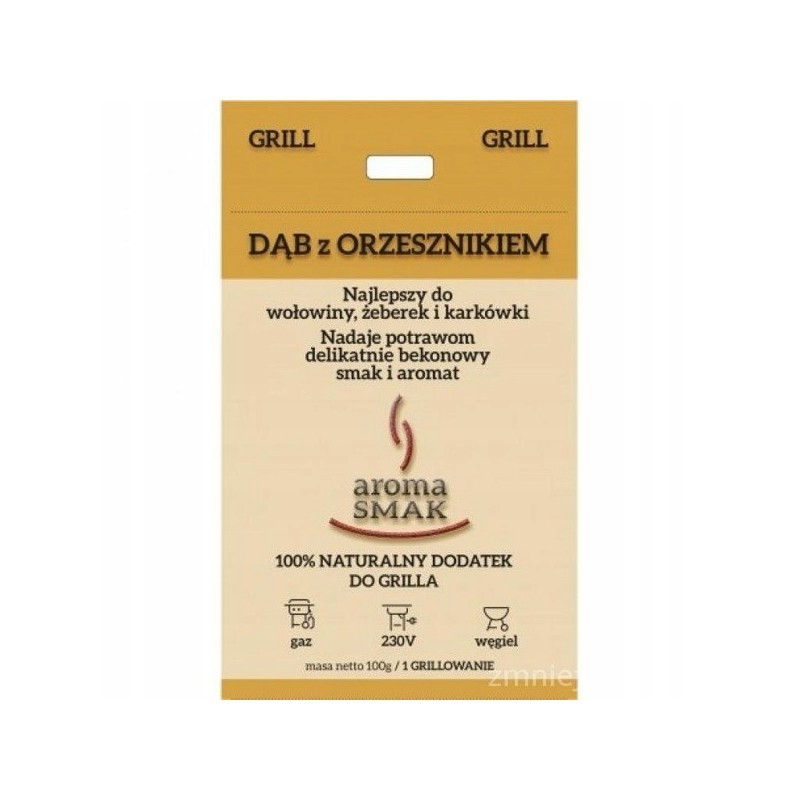 Ąžuolo granulės su hikorio aromatu ir skoniu