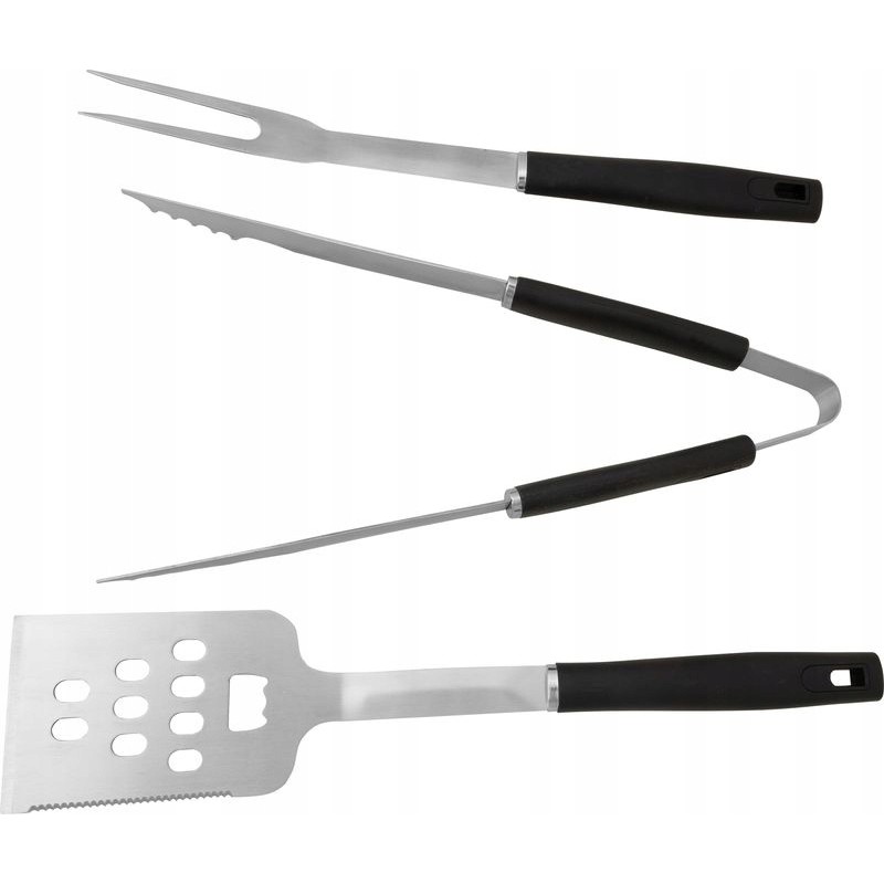 Grilio įrankių rinkinys, BBQ kepsninės reikmenys, 3 vnt