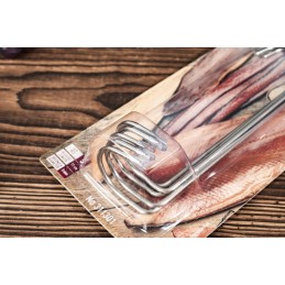 Žuvies rūkymo kabliukai 17 cm 5 vnt.