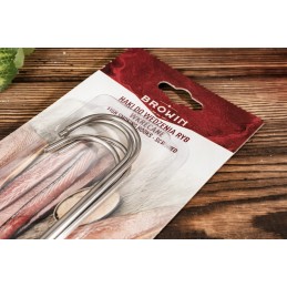 Žuvies rūkymo kabliukai 17 cm 5 vnt.