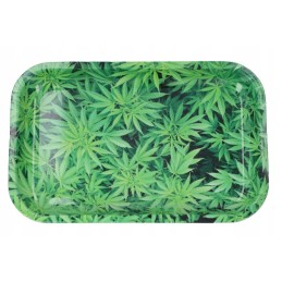 Metalinis padėklas sausam tabakui ir žolelėms