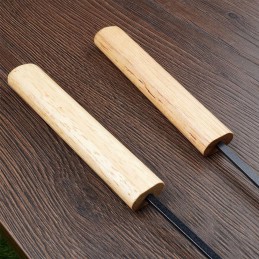 Metaliniai iešmai, juodi, 48 cm, 2 vnt.