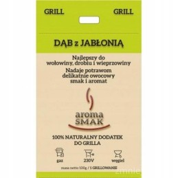 Ąžuolo granulės su meskito aromato skoniu