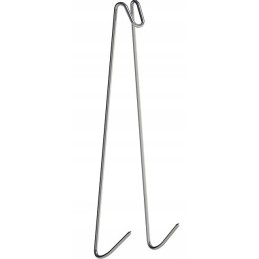 Dvigubi žuvies rūkymo kabliukai, 5 vnt.