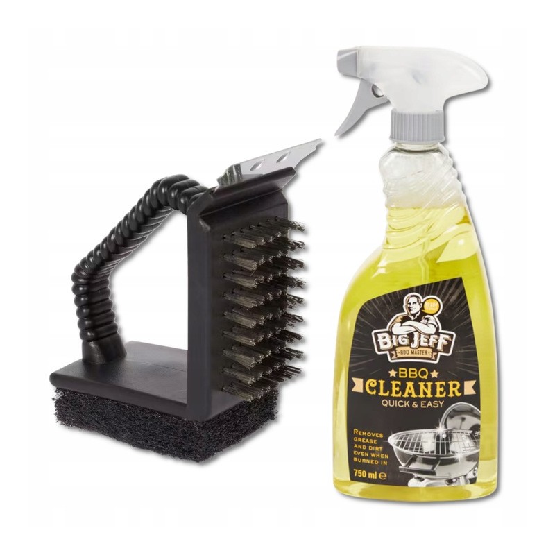 Stiprus, efektyvus Big Jeff grilio valiklis 750 ml + šepetėlis